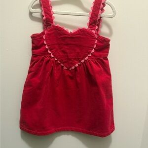 Gymboree Red Heart dress size 2t